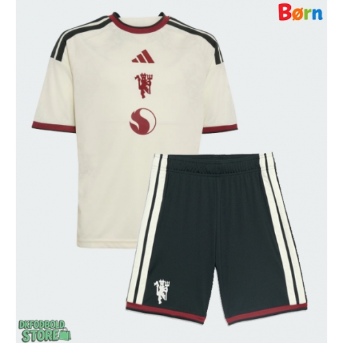Manchester United Benjamin Sesko #30 Replika Babytøj Tredje sæt Børn 2026-27 Kortærmet (+ Korte bukser)